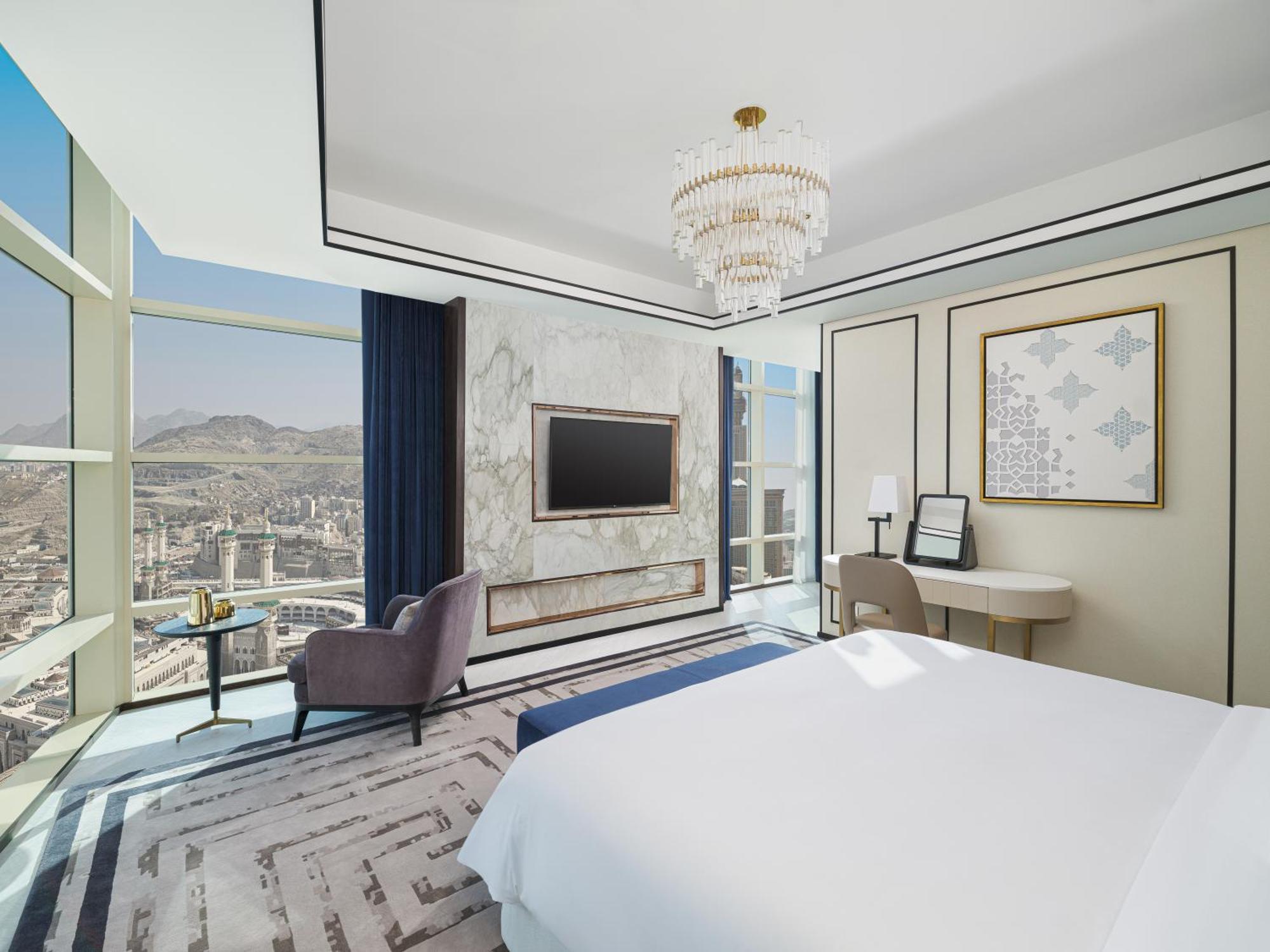 Address Jabal Omar Makkah Lejlighedshotel Mekka Eksteriør billede A bedroom in the hotel